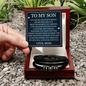 Love You Forever Bracelet - To My Son "You Are My Greatest Blessing"