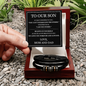 Love You Forever Bracelet - To Our Son "You Can't Withstand The Storm"