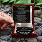 To My Son - Love You Forever Bracelet
