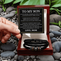 Love You Forever Bracelet - To My Son "The Greatest Gift I Have"