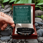 Love You Forever Bracelet - To My Son "Never Forget That I Love You"