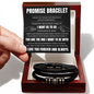 Love You Forever Bracelet - To My Man Promise Bracelet