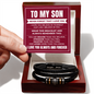Love You Forever Bracelet - To My Son "I Believe In You"