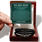 Love You Forever Bracelet - To My Son "Always Remember"