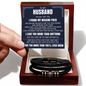 Love You Forever Bracelet - To My Husband "Found My Missing Piece"