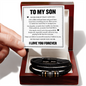 Love You Forever Bracelet - To My Son "Be The Man I Know You Can Be"