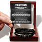 Love You Forever Bracelet - To My Grandson "This Bracelet Isn't Just A Gift, It's A Piece Of Me"
