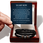 To My Son - Love You Forever Bracelet
