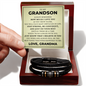 Love You Forever Bracelet - To My Grandson "Just Do Your Best"