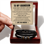 Love You Forever Bracelet - To My Grandson "Follow Your Dreams"
