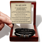To My Son - Love You Forever Bracelet