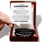 Love You Forever Bracelet - To My Dearest Grandson "Feel My Love"