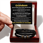 Love You Forever Bracelet - To Our Grandson "We Are Always Proud of You"