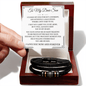 To My Son - Love You Forever Bracelet