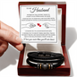 Love You Forever Bracelet - To My Husband "I Love You More Than You'll Ever Know"