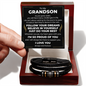 Love You Forever Bracelet - To My Grandson "I'm So Proud of You"