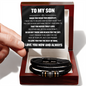 Love You Forever Bracelet - To My Son "You Can Achieve Anything"