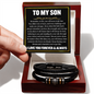 Love You Forever Bracelet - To My Son "I Love You Forever and Always"