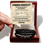 Love You Forever Bracelet - Promise Bracelet "You Are The One I Wan To Be With"