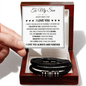 To My Son - Love You Forever Bracelet