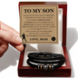 Love You Forever Bracelet - To My Son "I Will Always Be Your No.1 Fan"