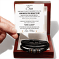 To My Son - Love You Forever Bracelet