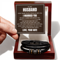Love You Forever Bracelet - To My Husband "I Love You Forever and Always"