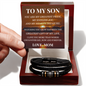 Love You Forever Bracelet - To My Son "Greatest Gift Of My Life"