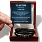 To My Son - Love You Forever Bracelet