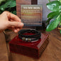 Love You Forever Bracelet - To My Son "I Will Always Be There"
