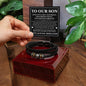 Love You Forever Bracelet - To Our Son "We Are Proud of You"