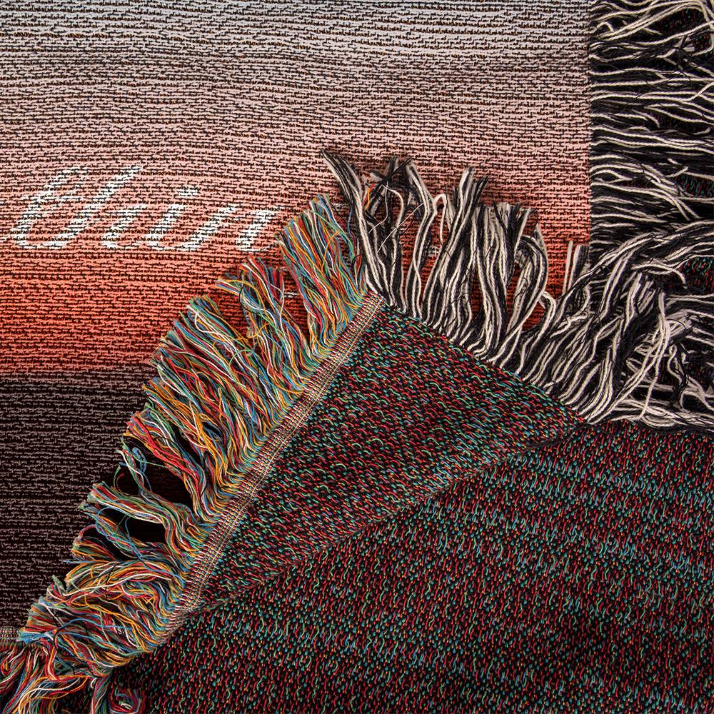 To My Beautiful Wife, Heirloom Woven Blanket