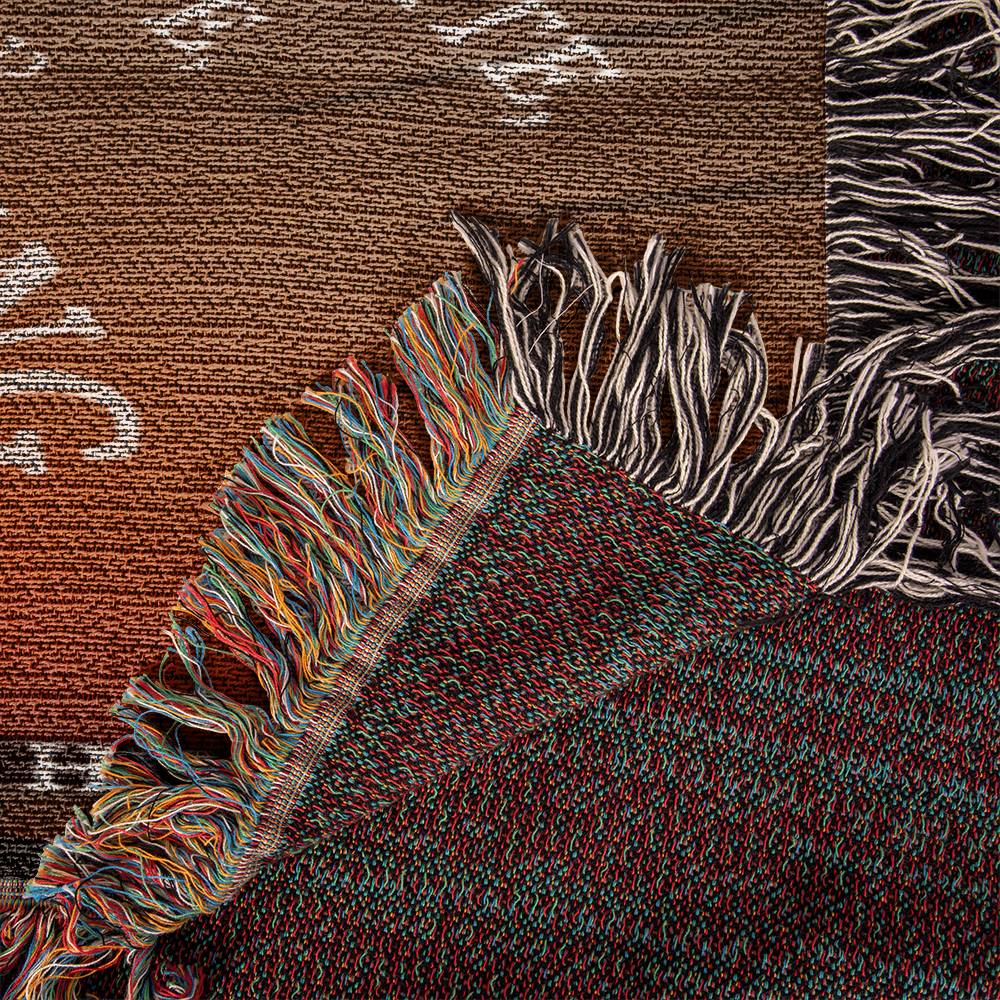 Heirloom Woven Blanket, To My Beautiful Wife, The Perfect Gift for Her