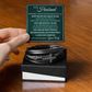 Men's Cross Bracelet - To My Man "You Are Special To Me"