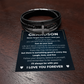 Men's Cross Bracelet - To My Grandson "Just Do Your Best"