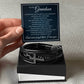 Men's Cross Bracelet - To My Grandson "I Believe In You"