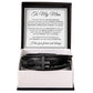 Men's Cross Bracelet - To My Man "The Day I Met You, My Life Changed"
