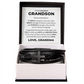 Men's Cross Bracelet - To My Dearest Grandson "Feel My Love"
