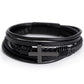 Men's Cross Bracelet - To My Grandson "Stay True To Yourself"