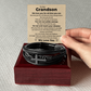Men's Cross Bracelet - To Our Grandson "We Love You"