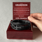 Men's Cross Bracelet - To My Grandson "You Can Do It