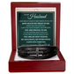 Men's Cross Bracelet - To My Man "You Are Special To Me"