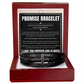 Men's Cross Bracelet - To My Man Promise Bracelet