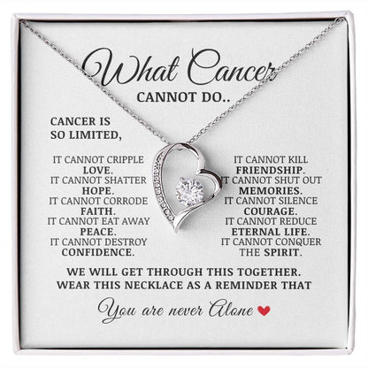 Cancer Gifts for Women, Jewelry for Cancer Survivor, Inspirational Necklaces with Meaningful Caring Message Card and Gift Box, Cancer Gifts for Friends, Mom, Daughter, Patients