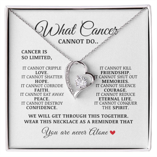 Cancer Gifts for Women, Jewelry for Cancer Survivor, Inspirational Necklaces with Meaningful Caring Message Card and Gift Box, Cancer Gifts for Friends, Mom, Daughter, Patients