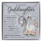 Forever Heart Necklace, Goddaughter Gift