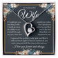 To My Beautiful Wife, Forever Love Necklace
