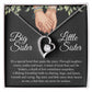 Big Sister Little Sister , Forever Love Necklace