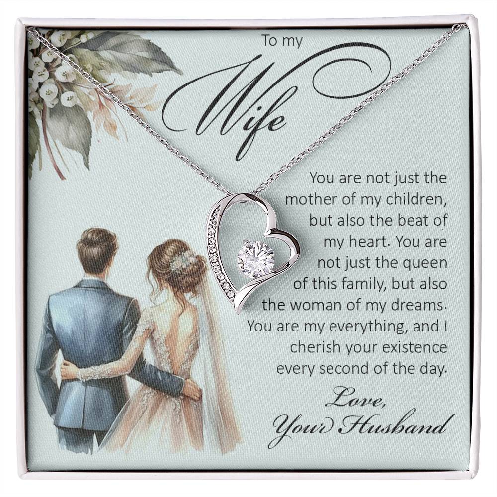 To My Wife, Forever Love Necklace