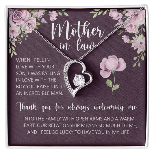 Mother In Law, Forever Love Necklace